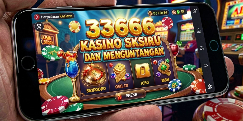 Screenshot utama 333666 menampilkan gameplay Kasino yang menegangkan.