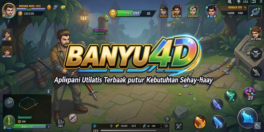 Tampilan fitur utama BANYU4D yang mendukung produktivitas pengguna.