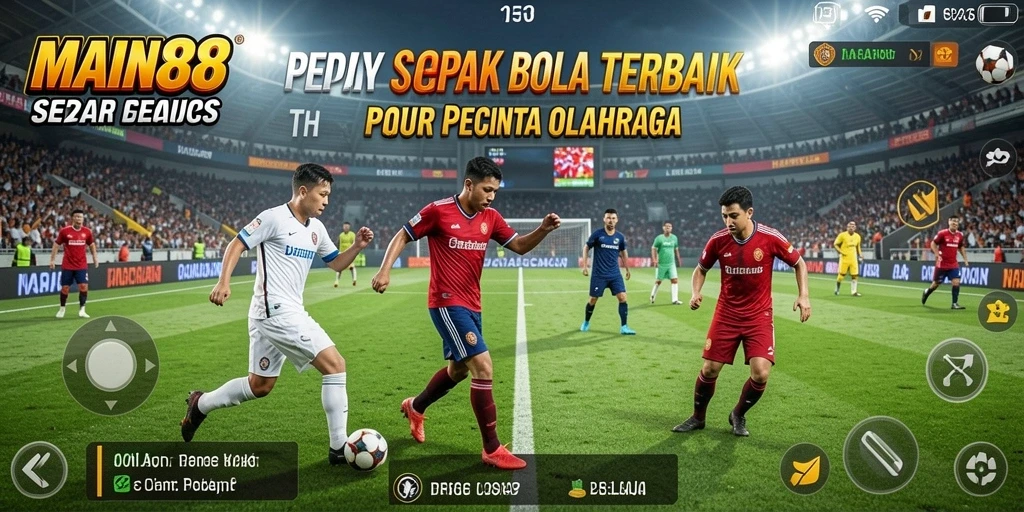 Tampilan gameplay MAIN88 yang menarik dan realistis saat berlaga di lapangan sepak bola.