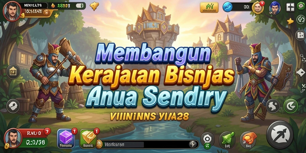 Tampilan gameplay Tycoon yang menawan dan seru.