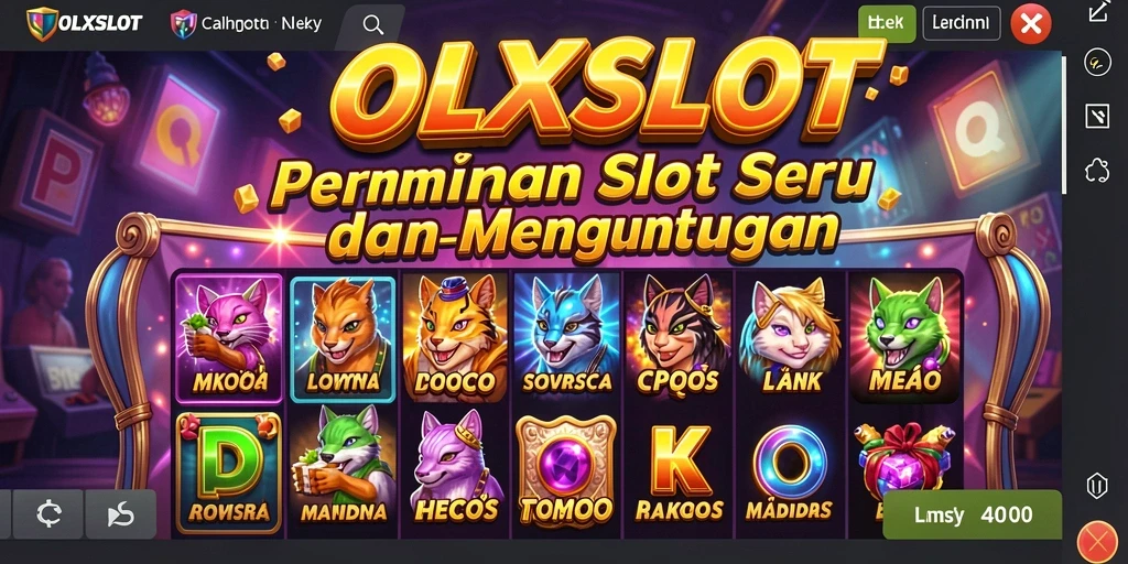 Tampilan menarik dari gameplay OLXSLOT yang memukau.