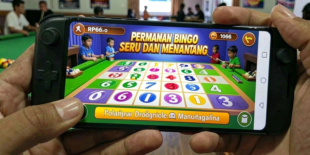 Tampilan gameplay seru pada aplikasi Bingo RP66.