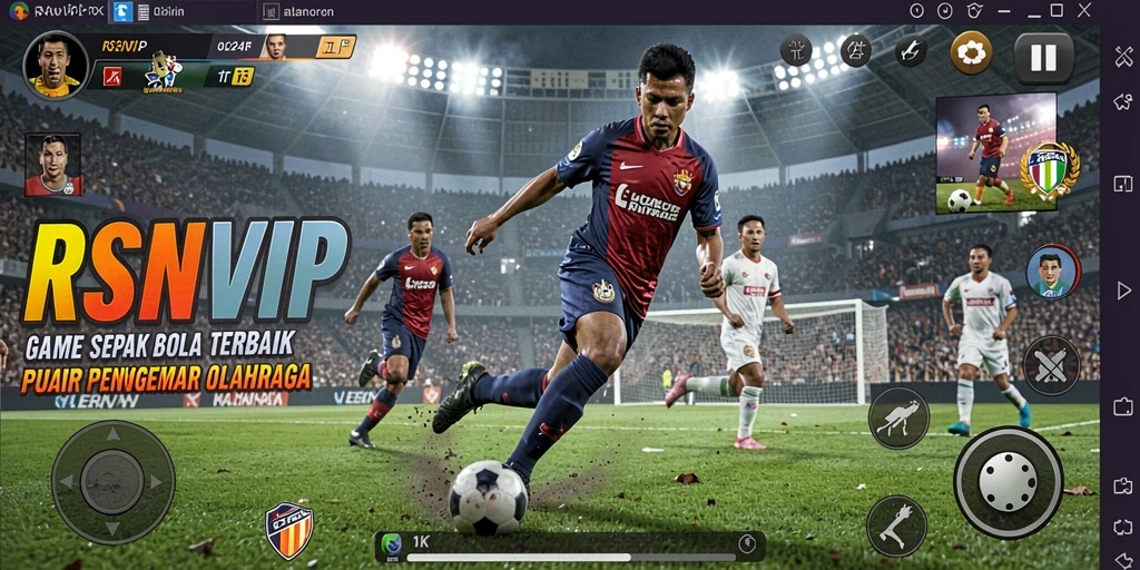 Tampilan gameplay yang seru dan interaktif dalam RSNVIP.