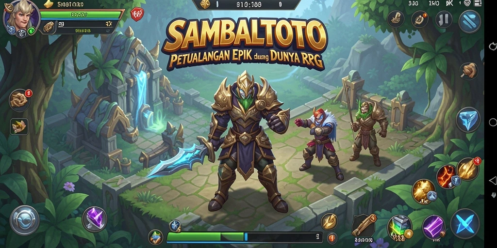 Tampilan gameplay SAMBALTOTO yang menakjubkan dan penuh aksi RPG.