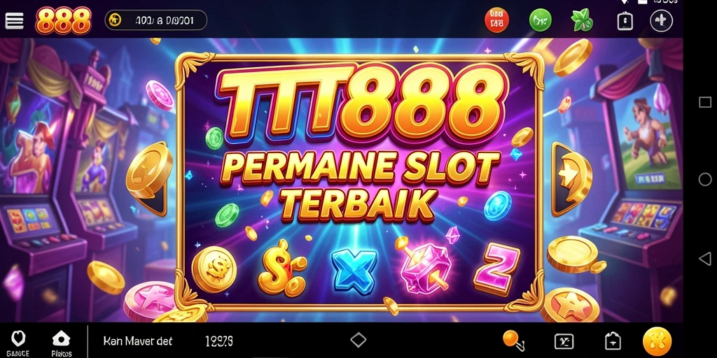 Tampilan gameplay menarik dari TTT888 dengan berbagai tema slot.