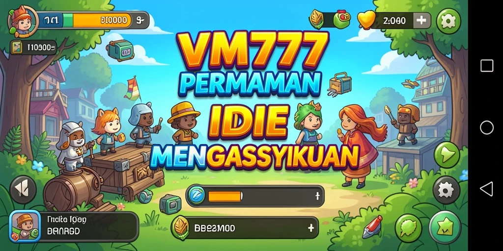 Screenshot gameplay menunjukkan karakter dalam aksi Idle yang menarik.