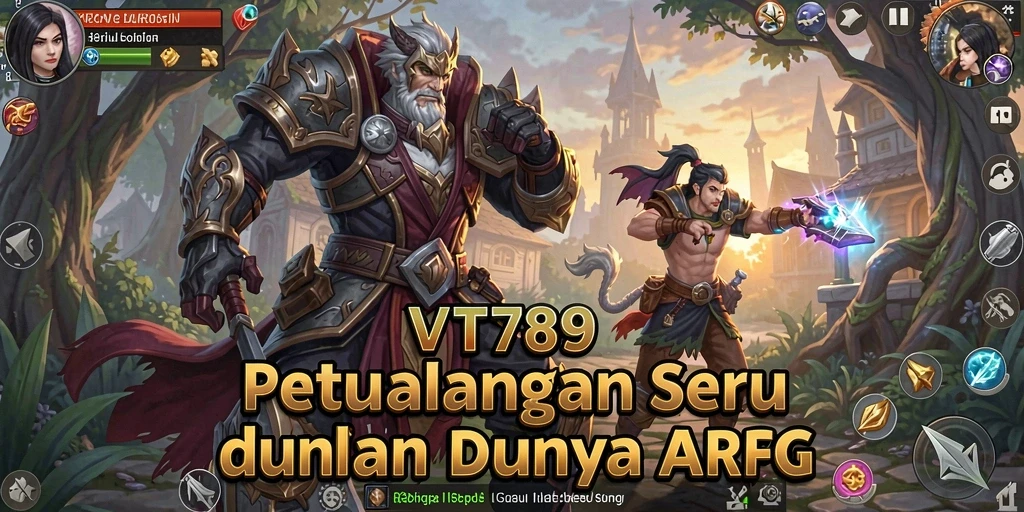 Screenshot gameplay VT789 menampilkan pertarungan seru karakter ARPG.
