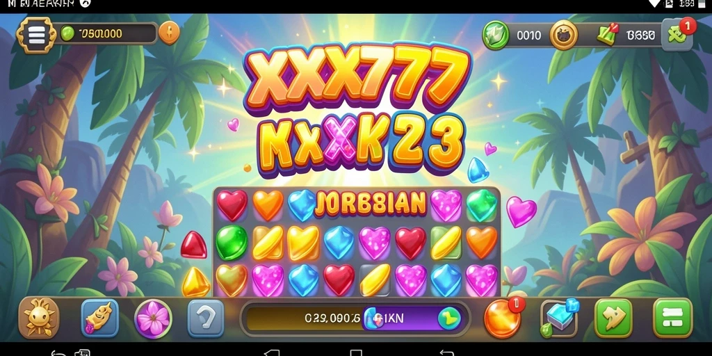 Tangkapan layar gameplay <strong>XXX777</strong> menampilkan berbagai tantangan seru.
